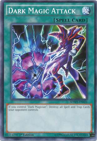 Dark Magic Attack (Yugioh Yugi Muto Structure Deck)