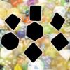 Dice - Terningesæt -  7 terninger -  Rollespilssæt (RPG Set) - Dicez0r Plus - Tilfældigt/Random!