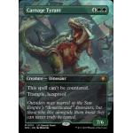 Carnage Tyrant - Alternate Art Borderless (The Lost Caverns of Ixalan: Special Guests)