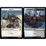 March of the Machine Commander - Knight | Spirit Double Sided Token - #0014 | #0007