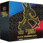 Pokemon Crown Zenith - Elite Trainer Box (Lucario) - Turneringsboks for begyndere (10 Boosters)