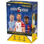Topps UCC Superstars 2023/2024 (UEFA Champions League) - Value Box (8 Pakker + 8 Golden Pixel Parallels)