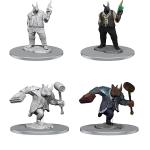 Magic: The Gathering Unpainted Magic Miniatures: Freelance Muscle and Rhox Pummeler #WZK90564