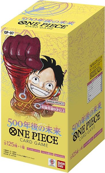 Se One Piece JAPANESE OP07 500 Years in the Future Booster Box hos Kelz0r.dk