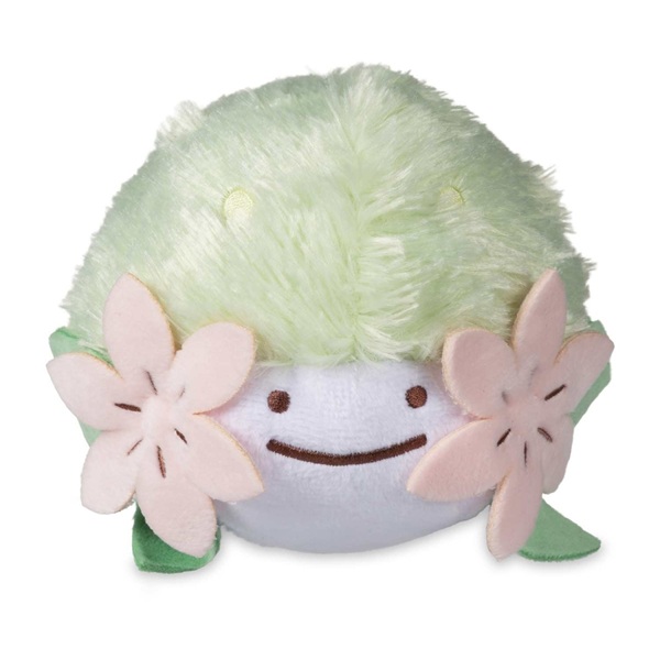 Pokémon - Ditto As Shaymin (Land Forme) - Pokémon Center Plush/Bamse 15cm