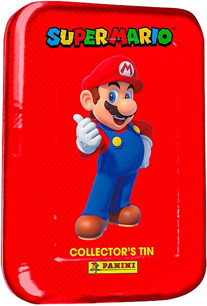 Panini Super Mario Official Trading Card Collection - Series 1 - Pocket Tin (3 Boosters)