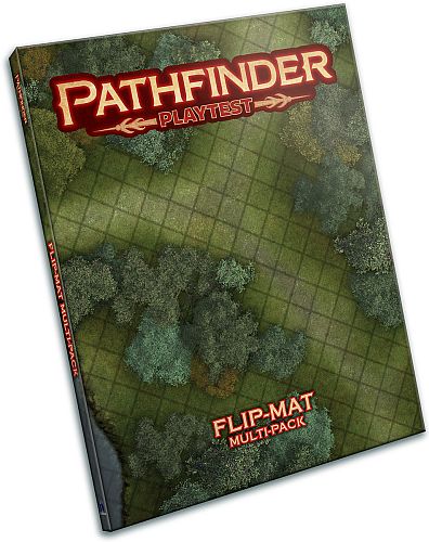Pathfinder 2e Playtest Flip-Mat: Multi-Pack - Tabletop Måtte - D&D & Pathfinder #PZO2100FMMP
