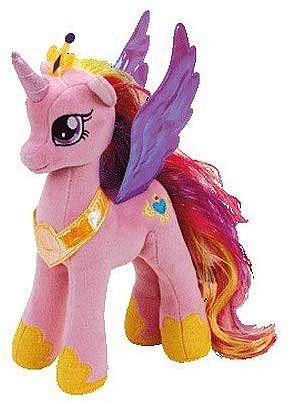 My Little Pony - Princess Cadence - Ty Plush/Bamse 24cm