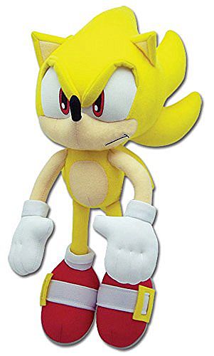 Se Sega Plush - Sonic: Super Sonic - Bamse 30cm *Top kvalitet* hos Kelz0r.dk