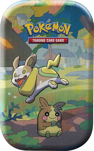 Brug Pokemon Tin Kasse - 2020 Spring Galar Pals Mini Tin: Yamper & Morpeko (2 Boosters, Billedkort & M&#195;&#184;nt) til en forbedret oplevelse