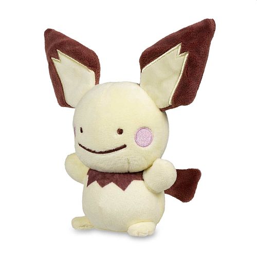Pokémon - Ditto As Pichu - Pokémon Center Plush/Bamse 18cm