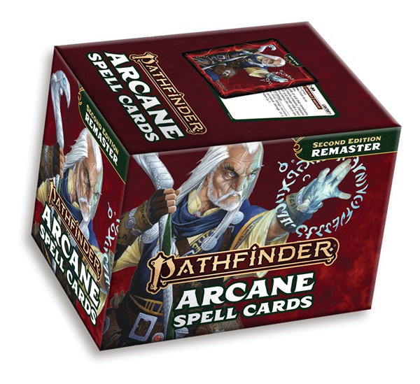 Pathfinder 2e Tilbehør - Spell Cards Deck: Arcane (Remastered) - #PZO10003MC