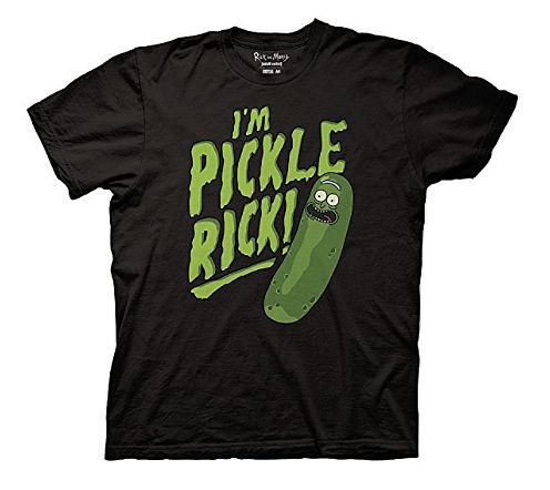 T-Shirt - Rick & Morty: I'm Pickle Rick! - Black XXL