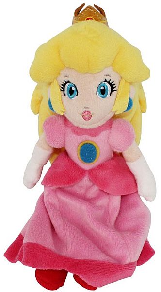 peach plush
