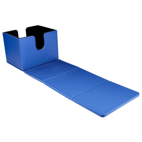 Se Deck Box - Alcove Edge: Vivid Blue - Ultra Pro #15913 hos Kelz0r.dk
