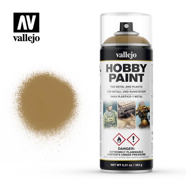 Billede af Vallejo - Hobby Paint Primer Sprays: Desert Yellow - 400ml