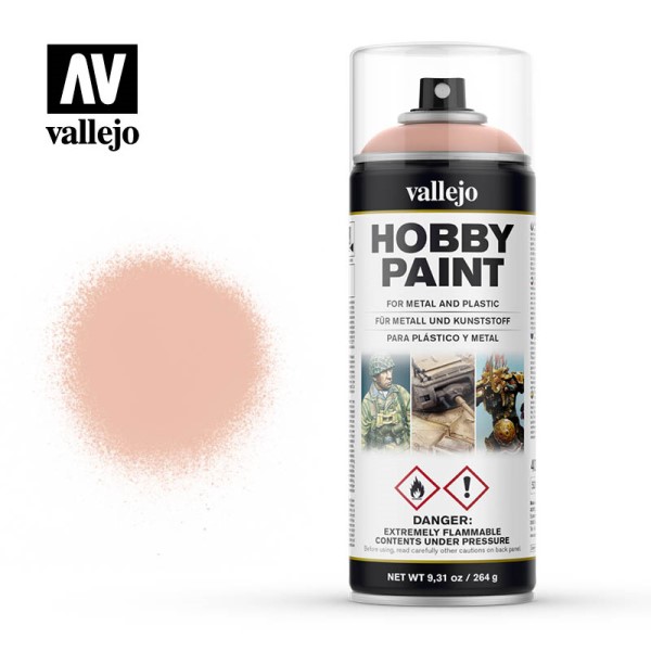 Se Vallejo - Hobby Paint Primer Sprays: Pale Flesh - 400ml hos Kelz0r.dk