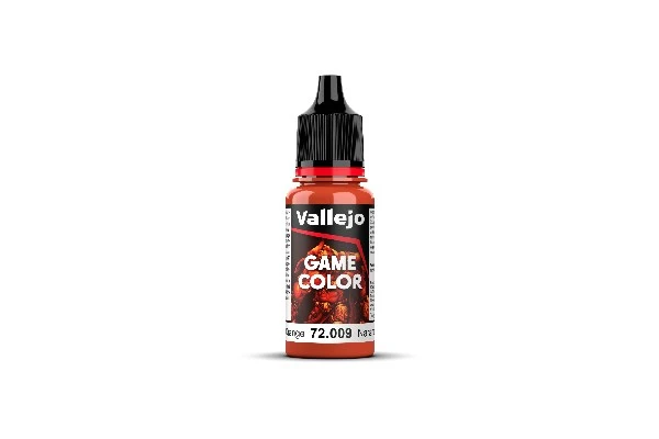 Vallejo Maling - Game Color: Hot Orange - 17ml