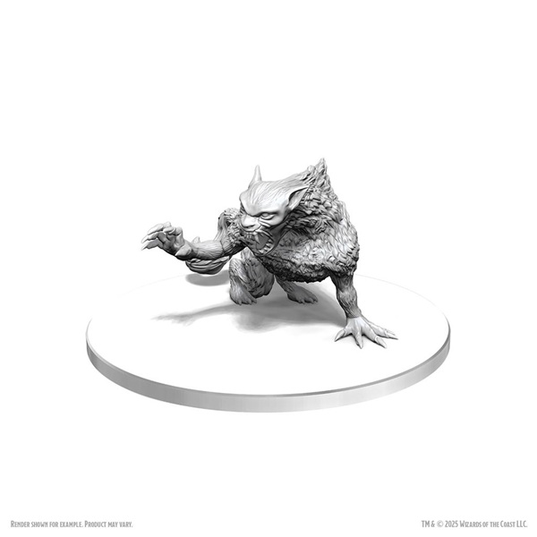 D&D Dungeons & Dragons - Nolzur's Marvelous Miniatures: Barghest #WZK90781