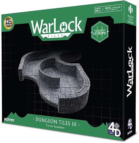 WarLock Tiles - Dungeon Tiles III: Curves