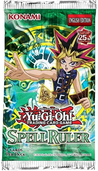 Billede af Yu-Gi-Oh! Spell Ruler 25th Anniversary Booster Pack hos Kelz0r.dk