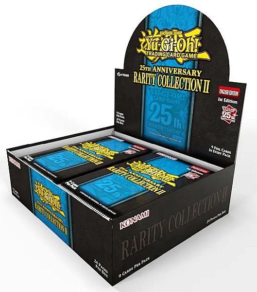 Yu-Gi-Oh! Booster Pakke 25th Anniversary Rarity Collection II Booster Display - Box med 24 Pakker